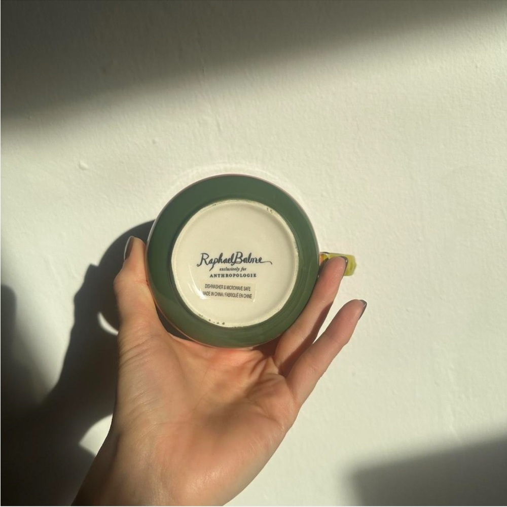 Hand Painted Anthropologie x Raphael Balme Ceramic Mug - Picture 5 of 7